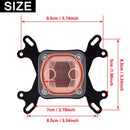 Universal CPU Water Cooling Block Water Coolings Systemuniversal For Intel