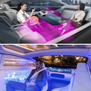 Waterproof Dynamic With APP And Remote Car Atmosphere Lamp Romantic  RGB
