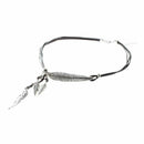 Fashion Crystal Chunky Statement Bib Tassels Leaf Pendant Chain Choker Neck