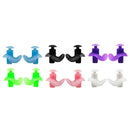 Swimming Ear Plug Silicone Ears Plugs Earplugs for Hearing Protection Black