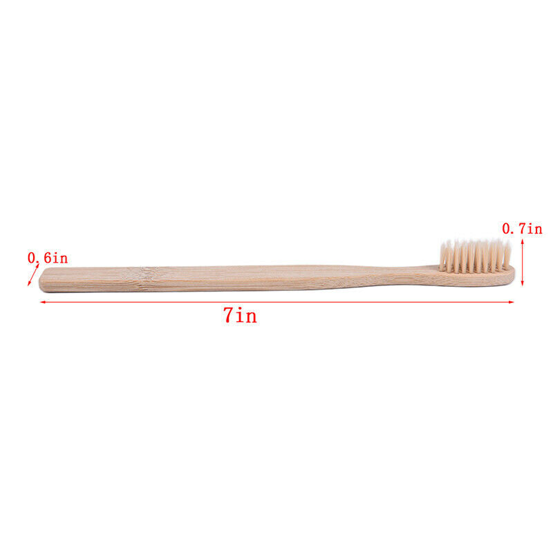 10pcs/oral health low carbon environmental protection bamboo charcoal toothbrush