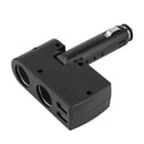 Quelima QC 3.0 USB Car Charger Cigarette Lighter Socket Splitter Power Adapter
