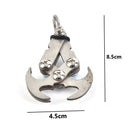 Folding Grappling Hook Multifunctional Outdoor Climbing Claws Carabiner Trav Hn