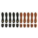 10 Sets Leather Buckles Purse Hasp Clasp Buttons for DIY Leather Bags Decor