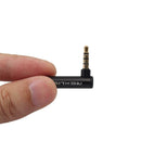 90 Degree Right Angled Audio Adapter Audio Microphone Jack Stereo Plug Connector