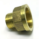 1 Pc Brass Male Female Thread Adapter Connector Fitting Bushing DN15 x DN20