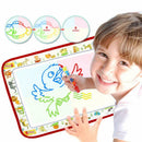Baby Kids Doodle Water Painting Cloth Water Drawing Play Mat with Magic Pen