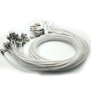 RG316 SMA Cable High Temp Coaxial Cable, SMA Male to SMA Right Angle Male,