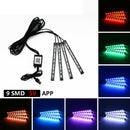 1PCS Car Interior 5050 RGB SMD 36LED 5V LEDS SMD LED Strip Light +APP Controller