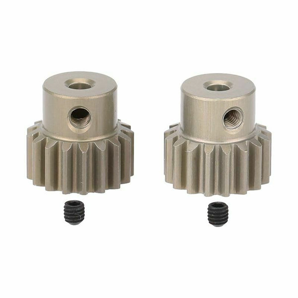 2Pcs 32DP 3.175mm 17T Pinion Motor Gear for 1/10 RC Car Brushed Brushless M R2Q4