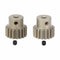 2Pcs 32DP 3.175mm 17T Pinion Motor Gear for 1/10 RC Car Brushed Brushless M R2Q4