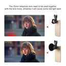 Apexel Professional Phone Lens 2.5X Hd Slr Telefon Telescope Lens Bokeh Por
