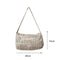 Women Handbag Newspaper Top-Handle Pillow Fashion Leather Cylinder Shoulder Bags