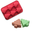 Christmas Tree Silicone Fondant Mould Cake Decorating Chocolate Xmas Mold DIY