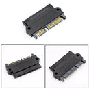 New 7+15 pin SAS to 7+9 pin SATA 180 Degrees Straight Head Adapter Converter