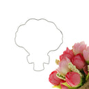 rose bouquet stainless steel cutter biscuit cookie mold baking decor tool BX