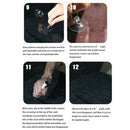 Car Windows Glass Repair Liquid Gloves Auto Cracked Scratch Fluid (2 Set)