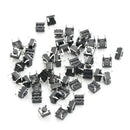 50pc6*6*4.5mm Tact Switch Tactile Push Button Switch Kit Sets 4P Micro Switch 3C