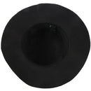 Stylish Kids Girls Wide Brim Retro Felt Bowler Floppy Cap Cloche Hat-black W1F9