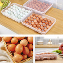 34 Grid Egg Box Food Container Eggs Refrigerator Storage Box Cris  FE FT