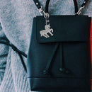 Full Drill Special Shaped Diamond Painting Horse Keychain Bag Pendant Gift