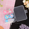 2pc/set Cartoon portable plastic contact lens case contact lenses boxcontainerXP