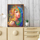 5D DIY Special Shaped Diamond Painting Beauty Pattern Cross Stitch Ornament