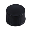 1pcs 25ml Scale lab glass vials bottles clear containers with black screw cap SE