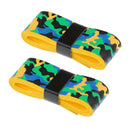 Anti-slip Squash/ Tennis Bat Overgrip Racket Grip Tape Yellow and Green