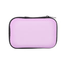 15 Slot Essential Oil Bottle Holder Rollers Storage Bag Organizer (Pink)