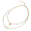 Jewelry Necklace Ladies Multi-Layer Necklace Sequined Multi-Layer Pendant NeS6P6