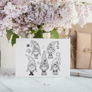 Christmas Elf Transparent Silicone Seal DIY Scrapbooking Photo Album Pretty V1L9