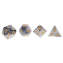Pack of 14 Double Color Multi-sided Dice D20 D12 D10 D8 D6 D4 Die for Party Bar