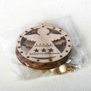 3pcs Nordic Style Christmas Tree Angel Elk Santa Claus Pendant (JM01563)