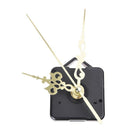 third-hand quartz clock movement mechanism is golden in color C9A8