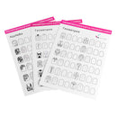 12x Lines Drawing Nail Art Practice Learning Template Painting Book Tools