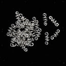 30pcs Adjustable Dreadlock Hair Beads Hair Braid Pins Rings Cuff Tube Clips Hair