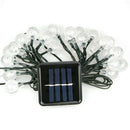 30 Led Ball Led Ring Light Solar Lamp Power Led String Fairy Lights Solar G