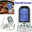 Wireless Digital Remote Thermometer For BBQ Grill Kitchen Cooking Oven Food E3K4