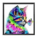 11CT Needlework Stamped Canvas Kit DIY Cross Stitch Print (MTL010 Cat)