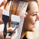 Salon Hairdressing Styling Brush Hair Color Dye Tint Stirring Comb (Black) A