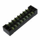 5 Pcs 600V 15A 8 Positions 8P Dual Rows Covered Barrier Screw Terminal Bloc J5G1