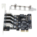 4 Port PCI-e to USB 3.0 HUB PCI Express Expansion Card Adapter 5Gbps for Desktop
