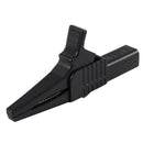 Alligator clip for multimeter (1.000 V, 32 A), isolated, black G2B2