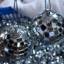 24 pcs 1.8 Inch Disco Ball Mirror Party Christmas Xmas Tree Ornament Decora