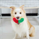 Cute Donuts Puppy Dog Squeaker Squeaky Plush Sound Toys Pet Chew Throw Toys