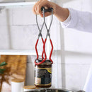 1*Anti-slip Wide-mouth Clip Practical kitchen Tools Grip steel Handle R6S8