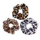 12pcs Velvet Scrunchies Girls Elastic Rubber Band Hair Rope Ponytail Holder