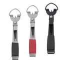 3Pcs 4 In 1 Fishing Line Nipper Cutter Clipper Fast Knot Cutting Tool Tackle