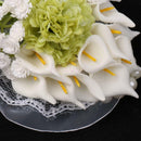 Wedding Bridal Calla Lily Flower Wrist Corsage Bracelet Hand Flower